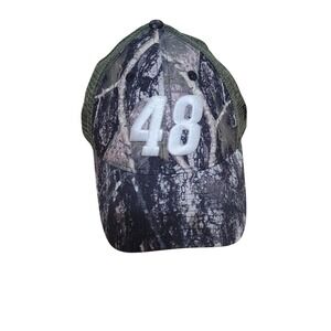 NASCAR Jimmie Johnson 48 New Era 9FORTY Camo Trucker Hat Mens Snapback Cap